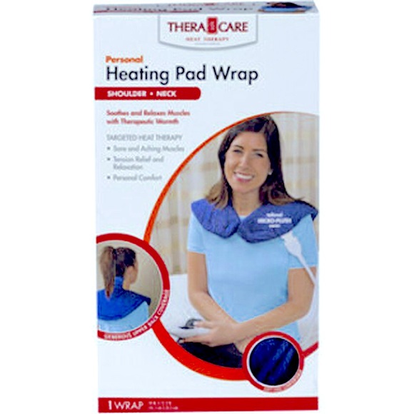 therapy Other New Theracare Deluxe Heating Pad Wrap For Shoulder
